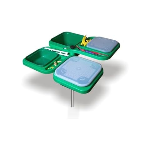 Stonfo Folding Bait Tray with Four Compartments Cover