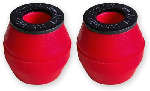 Kata Skateboarding Shorty'S Skateboard Bushings Doh Doh'S Cones With Washers Red 95A Firm thumb #1
