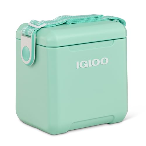 Igloo Seafoam 11 Qt Tag-Along Too Strapped Picnic Style Cooler