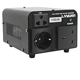 Cantonape 800VA Convertidor de voltaje 220V / 110V - Transformador Elevador/Reductor de Voltaje de 800W EE.UU, Salida 110/120Voltios 220/230Voltios CA