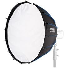 Amaran Light Dome 90, 3ft90cm Large Circular Bowens Mount Softbox w/Quick-Release Design, 16-Sided Natural Light Modifier for Group Shots, Interviews, Studio Setups, Compatible with amaran Lights