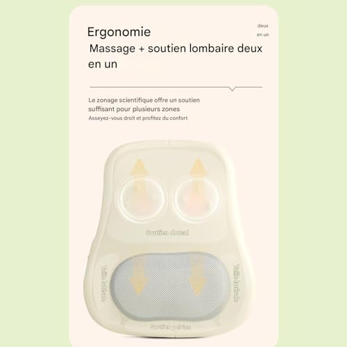 Machine de massage pour le dos : le cadeau idéal avec cet oreiller cou