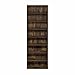 Furinno Basic Book Shelf, 8-Tier Bookcase with Open Shelf, Standing Bookshelf, Cube Storage Organizer, 12 x 24 x 71, for Living Room, Bedroom, Home Office, Amber Pine