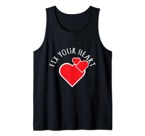Heben Sie das Bewusstsein für Anti Bullying - Fix Your Heart Tank Top