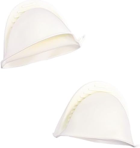 6-Piece Set Silicone Oven Mitts Cooking BBQ Gloves Non-Slip Heat Resistant Soft Cotton Lining Washable Baking Gloves Beige - Image 6