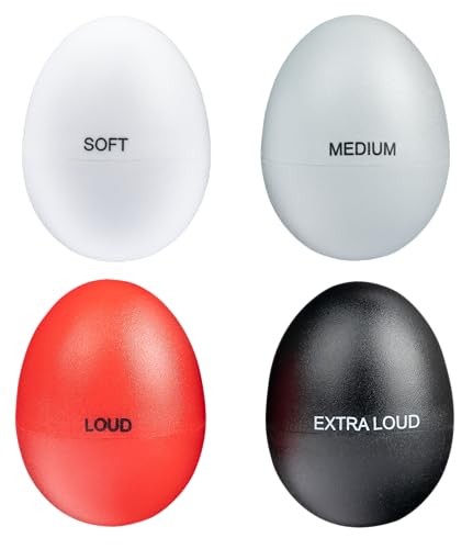 image for Meinl Percussion Egg Shakers 4-Piece Pack for All Music with Different