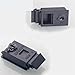 Cabinet Clamp Lock Key Or Keyless for Fire Cabinet Electrical Box Metal Light-Box Industrial Accessories 1Pcs(733-3 Key Black)