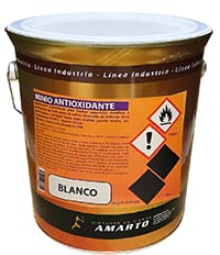 Minio Naranja. Imprimacion Antioxidante para superficies metalicas. (4 L.)