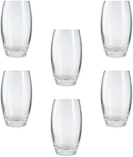 Highball Tumbler Water Juice Drinking Tall Glasses. 510 ml (Pack of 6)