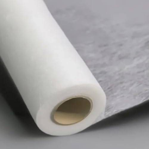 Tela de Entretela Fusible 1 PCS Tela de Entretela Termoadhesiva 300 x 100 cm Costura Entretela Adhesiva Plancha Negro 50g/m² Guata Termoadhesiva Adecuado para Reforzar y Coser Tejidos (3m/50g)