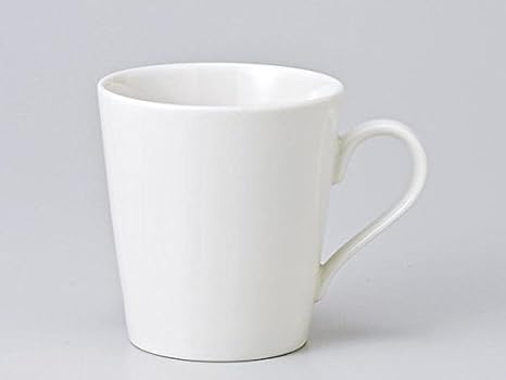 Amazon Co Jp マグカップ おしゃれ Y321マグ 業務用 ホワイト シンプル コーヒー 名入れ オリジナル作成 ホーム キッチン