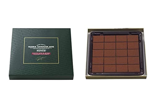 ROYCE' Nama Chocolate "Champagne Pierre Mignon" - Chocolate Lightly Infused with Champagne | Gourmet Snack for Gifting & Indulging | Japanese Chocolate from Hokkaido (20 Pieces of Chocolate)
