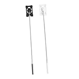 GALPADA Ausziehbare Parkkartenhalter Teleskopstange aus Kunststoff für Auto Parkgebühren Parkhilfe Garage und Mautstellen 2 Stück