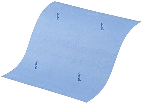 Vileda Allzwecktuch Universal, zu 100% aus Mikrofasern, streifenfreier Glanz, für empfindliche Oberflächen, 38 x 36 cm, 4er Pack