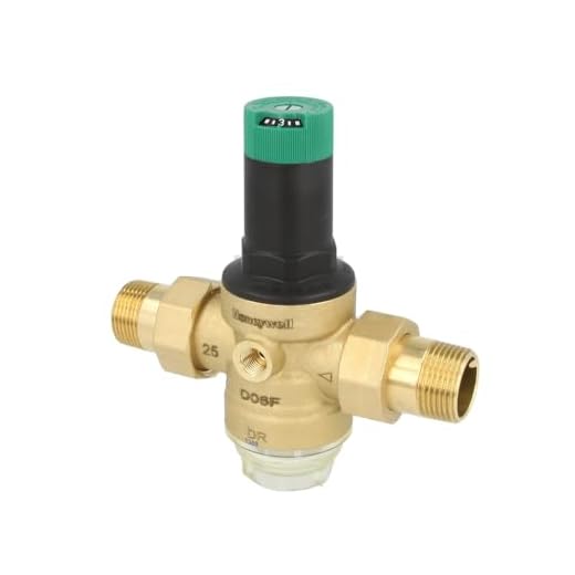 Honeywell Schallschutz-Druckminderer D06F DN 25 1" AG Nr.: D06F-1A
