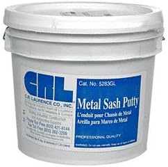 CRL 5283GL Gray Metal Sash Putty - 3 Gallon