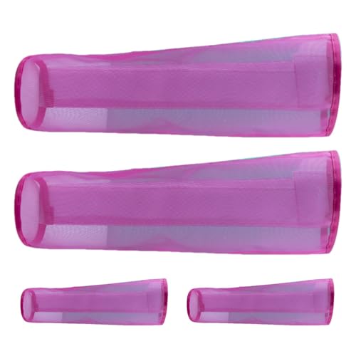 Juego de 4 protectores para piernas de caballo, botas de mosca para 4 unidades, reutilizables, botas de mosca, para minimizar la fatiga de las piernas y reducir