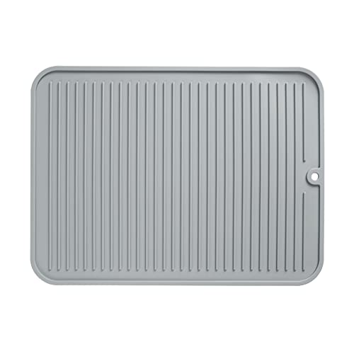 Umi. - 水切りマット 食器乾燥マット 断熱マット 食器収納 速乾 丸めて収納 大判 滑り止め