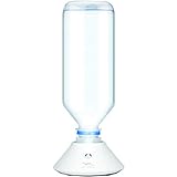 Portable Cool Mist Personal Humidifiers USB Powered Whisper Quiet Ultrasonic Water Bottle Humidifier Travel Air Humidifier Mini Vaporizer for Sinus Allergy Relief in your Office Home Hotel Car (White)