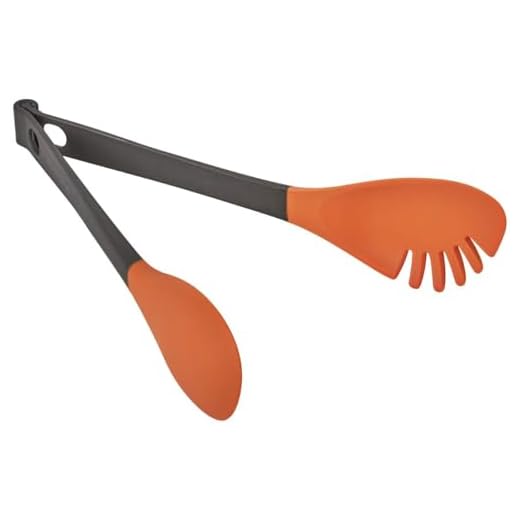 cusinine Heart 2-in-1 Silicone Food Tongs, transform from tongs to cooking spoons, salad servers, tongs, fork and spoon, all in 1