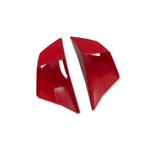 ZHOUQING Kit de Protectores de carenado Delantero y Aletas aerodinámicas for CBR650F y CBR650R, Compatible con H-Onda CBR500R 2018-2023 y CBR650R 2024(Red)