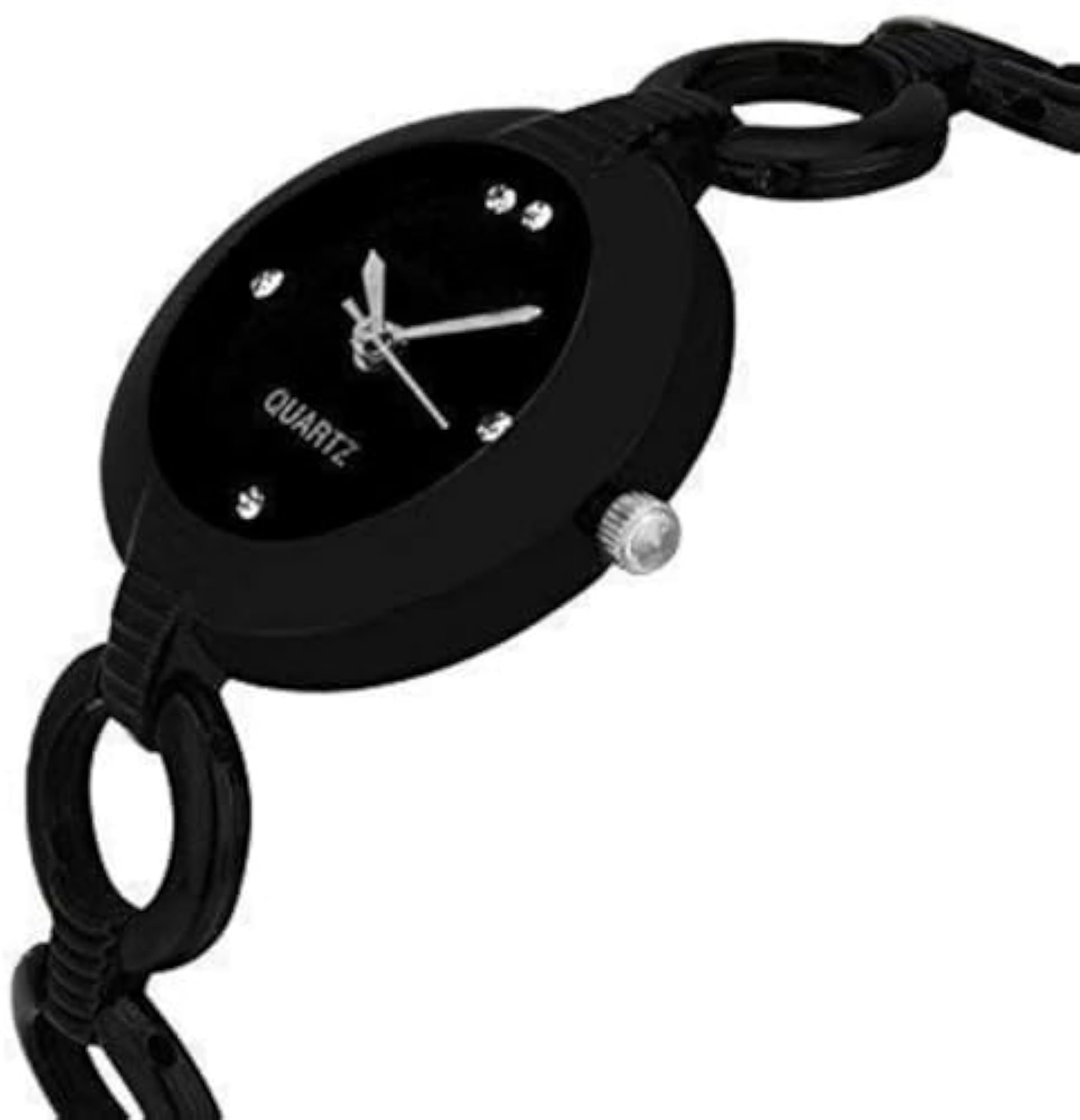 Girls Modern Wrist Watch with Sleek Dial and Metal Strap