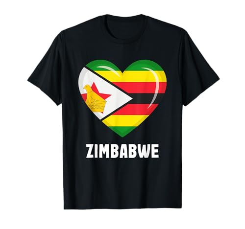Zimbabwe Drapeau du Zimbabwe T-Shirt