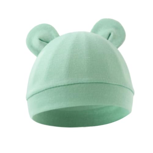 ffgguuiic Soft & Breathable Newborns Baby Hat Cotton Fetal Caps for 0 to 3 Months Comfortable Infants Bonnet Fashionable Headwrap