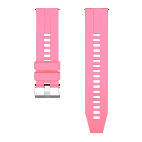 Image of ACM Watch Strap 20mm compatible with Compaq Q Watch Smartwatch | Silicone Belt Classic Band