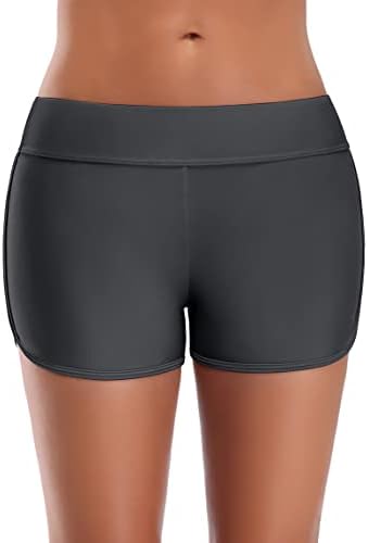 5. Bild von Attraco Damen Badeshorts Badeshorts UV Schutz Schwimmshorts Strand Bikinihose Schnell Trocknendes Schwimmhose Sommer Wasersport XXL