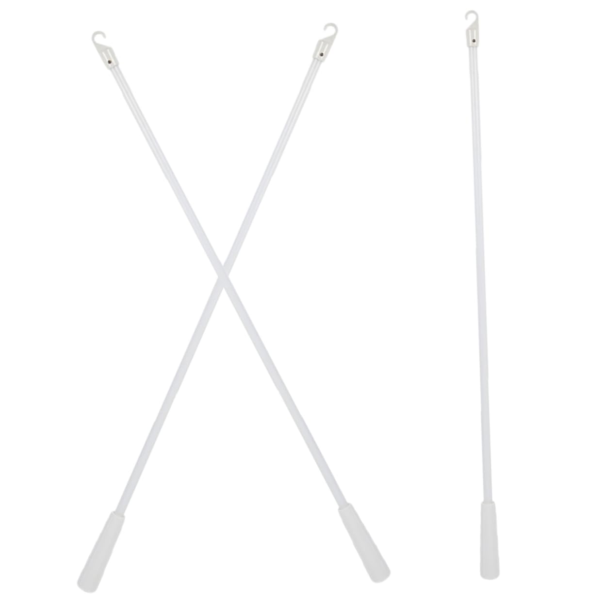 IMIKEYA Lot De 3 Tringles À Rideaux Accessoires pour Store Inclinable avec pour Stores De Fenêtre Élégants Et Faciles À Utiliser 3 Pièces X 3