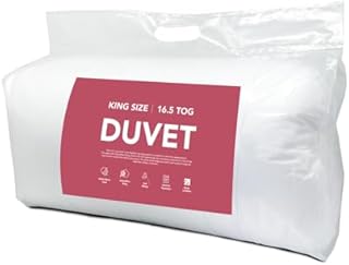 Lancashire Bedding Hotel Quality Duvets | Made in Britain Polycotton Duvets | Multiple Tog 15, Super King
