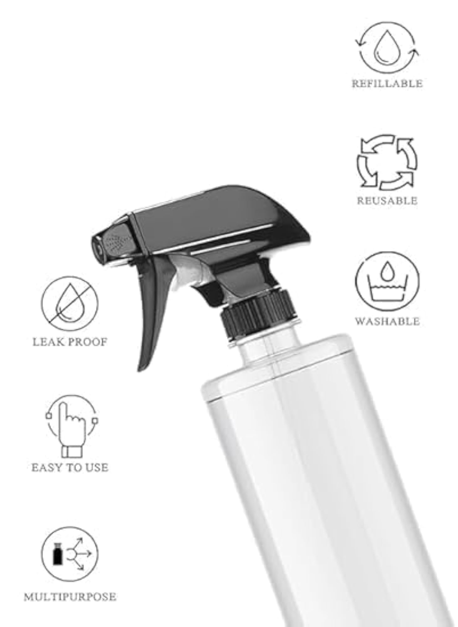 500ml Dispenser Bottle for Sanitizer and Cleaning