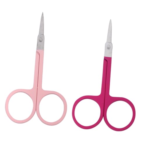 WOFASHPURET Practical Eyebrow Scissors Portable Eyebrow Razor Women's Safety Hair Trimmer Kit