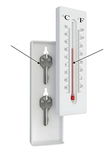 Getarnte Versteck Thermometer - Schlüssel Geheimfach Tresor Safe