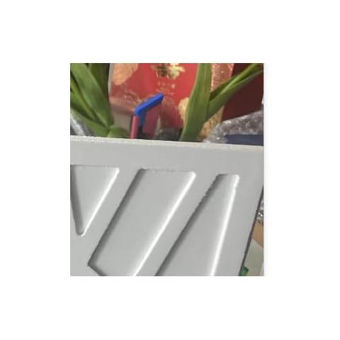 Unistyle Tampon Holder for Bathroom Decor, Feminine Product Organizer with Lid, Shark Week Tampon Storage(White) Cover