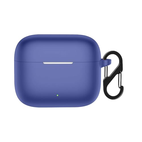 Image of Anvique Silicone Protective Case Cover for Oppo Enco Buds 3 Pro, Earbuds Accessories (Blue S)