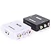 Produktbild Mini HDMI zu AV Adapter Full HD 1080P Video Audio 3 RCA Signal Konverter HDMI2AV kompatibel mit PC/Laptop/Xbox/PS4/PS3/TV/Kamera/DVD