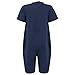 SpecialKids.Company Kaycey Short Sleeve Short Leg Jumpsuit Romper, Zip Back, Adaptive Clothing for People with Special Needs, Soft Cotton