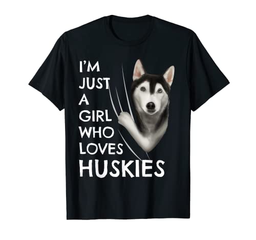Husky Gift - Disfraz de niña para mujer Camiseta