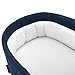 Cybex Balios Cot S Lux Baby Bassinet - Integrated Easy-Carry Handle, Sun Canopy & Spacious, Cozy Interior, Compatible with Cybex Balios S Lux Stroller, Ocean Blue