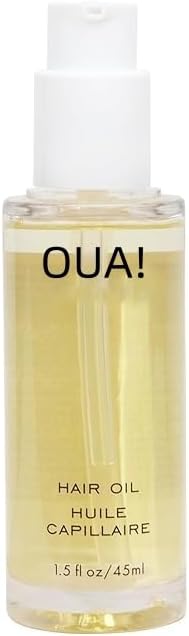 OUA! Hair Oil - Hair Heat Protectant Oil for Frizz Control - Adds Hair Shine and Smooths Split Ends - Color Safe Formula - Paraben, Phthalate and Sulfate Free (1.5 oz) - You Will Love your Hair