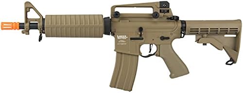 Lancer Tactical M933 Commando Proline Series AEG Airsoft Rifle (Tan with High FPS)