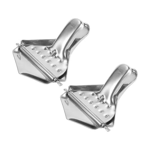 HAKIDZEL 2 Pcs Stainless Steel Manual Fruit Juicer with Ergonomic Design, Handheld Citrus Squeezer for Home and Shopping Mall Use, Easy Press Fruit Juice Squeezer