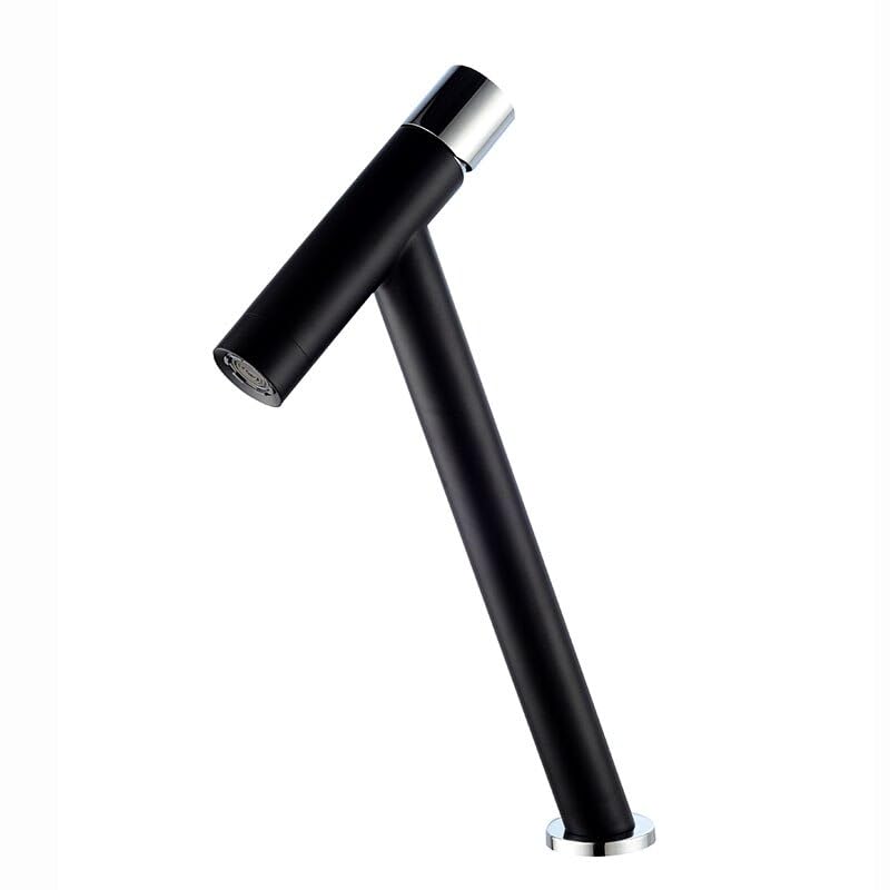 Robinet de lavabo rétro noir haut SFEWF mitigeur de salle de bains
