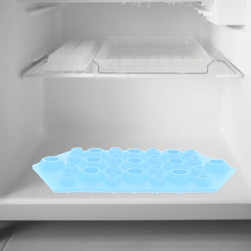 Molde de silicona para cubitos de hielo diamante LALAFINA miniatura 6