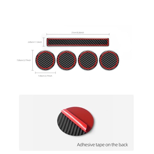 Portavasos para Carro BETTERHUMZ Fibra de Carbono Negro miniatura 5