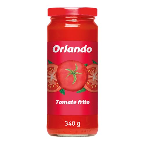 Orlando Tomate Frito Clásico Frasco, Sin Gluten Ni Conservantes. 340g