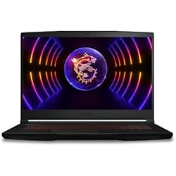MSI Thin GF63 12VE-096XES - Ordenador portátil Gaming 15.6´´ FHD (1920x1080), 144Hz (i5-12450H, 16GB RAM, 512GB SSD, RTX 4050 6GB, Free Dos) Black - Teclado QWERTY español