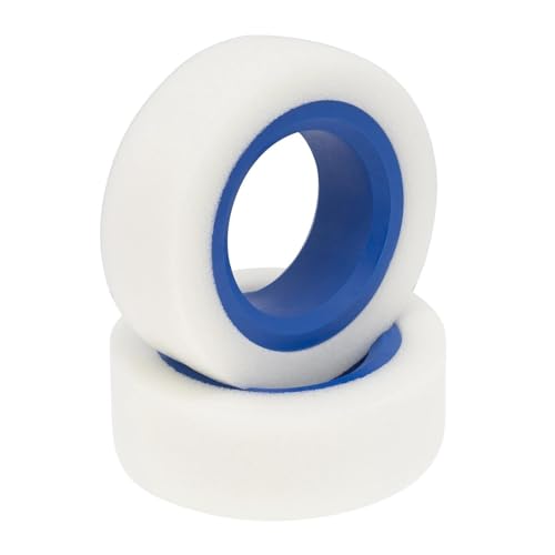 RC�^�C�� For Axial For SCX10 90046 TRX4 RS RC �f���A���X�e�[�W�_�炩�� TPE �t�H�[�� 100-110 �~�����[�g�� 114-120 1.9 "�z�C�[���^�C�� �N���[���[�p(Blue,120mm)